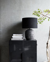 Bordslampa inkl. lampskärm, HDTahi, Svart