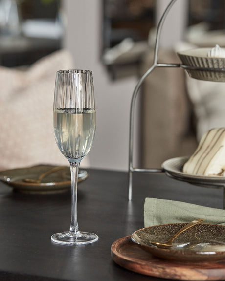 Champagneglas, HDRill, Klar