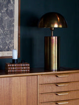 Cortina Bordslampa – Oiled brass 52 cm