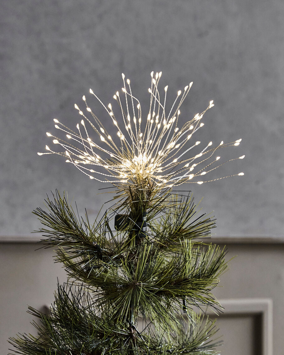 Julgransstjärna, HDGlow, Silver finish