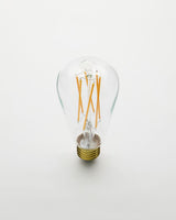 E27 LED-lampa, HDEdison, Klar