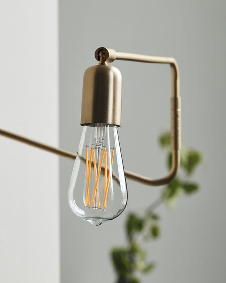 E27 LED-lampa, HDEdison, Klar
