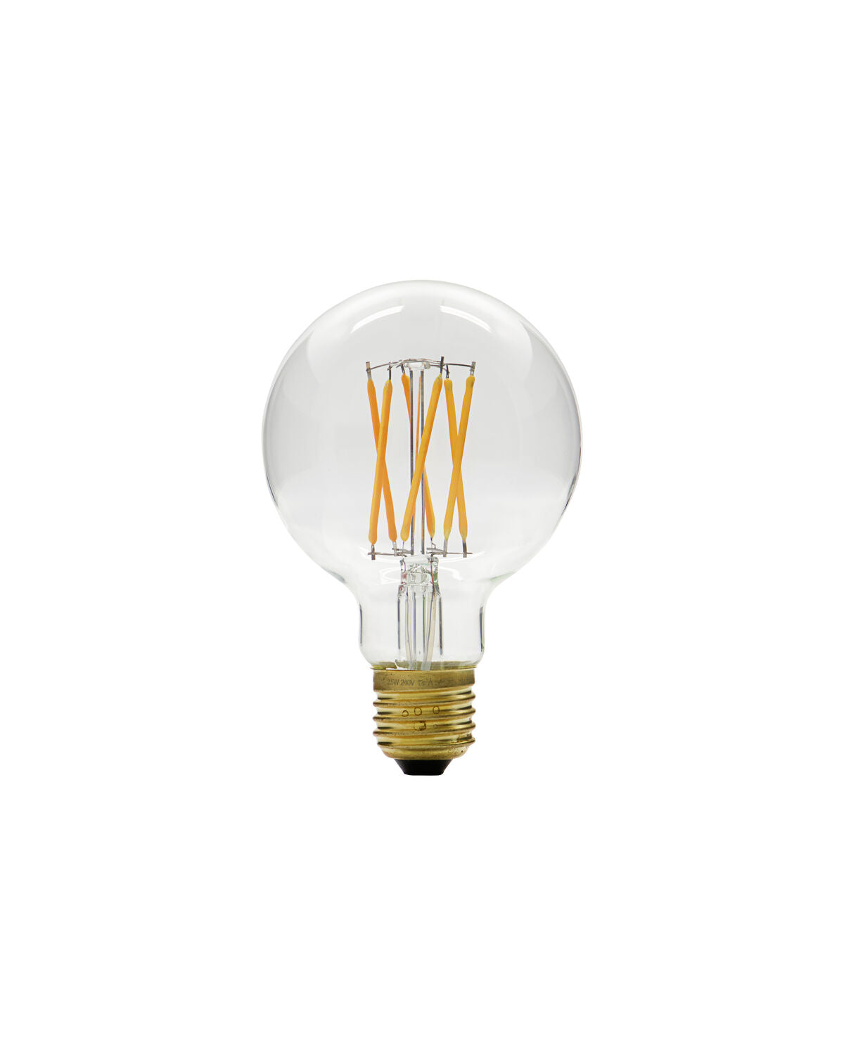 E27 LED-lampa, HDGlobe, Klar