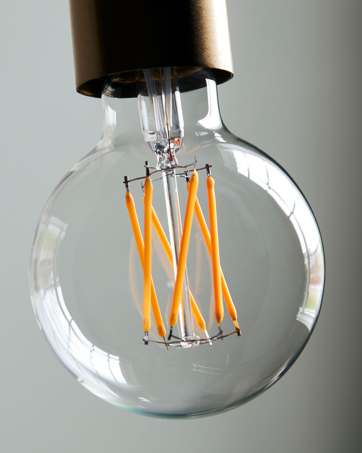 E27 LED-lampa, HDGlobe, Klar