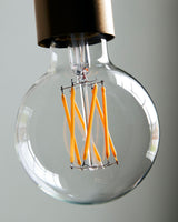 E27 LED-lampa, HDGlobe, Klar