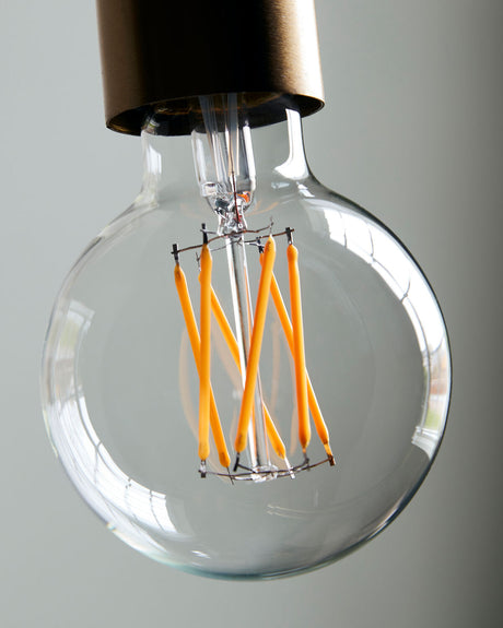 E27 LED-lampa, HDGlobe, Klar