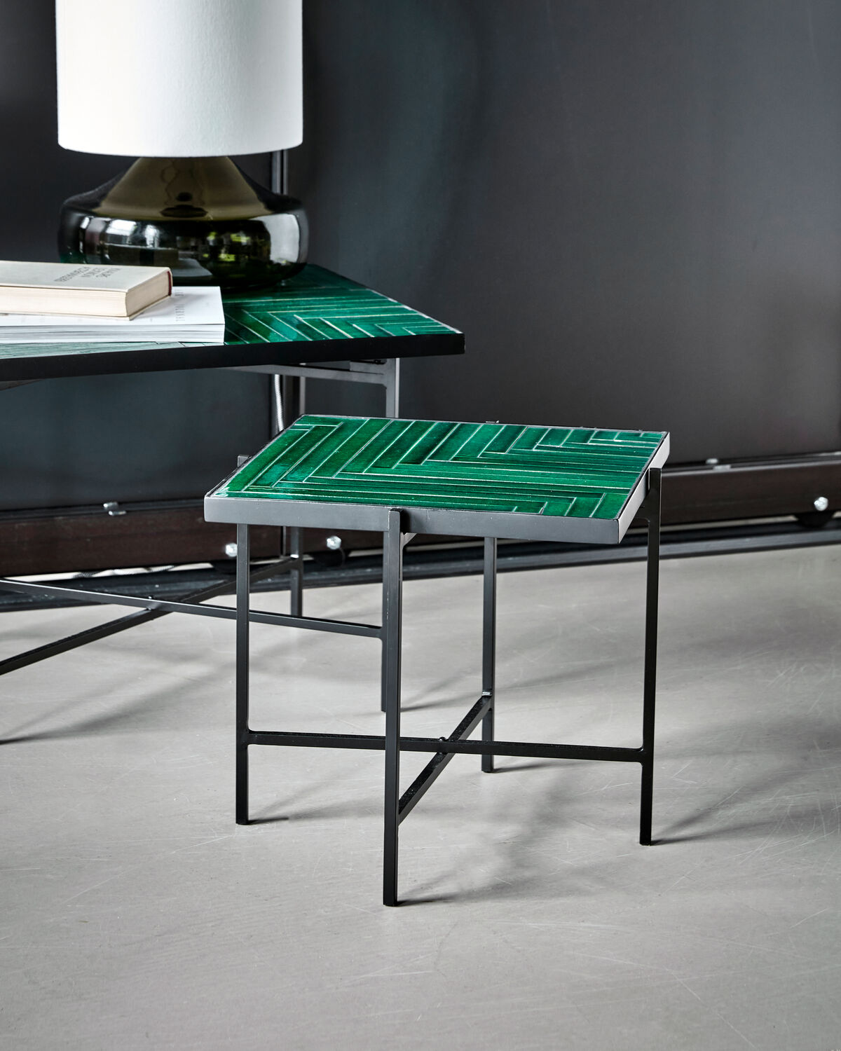 Sidobord, HDGrade, Grön