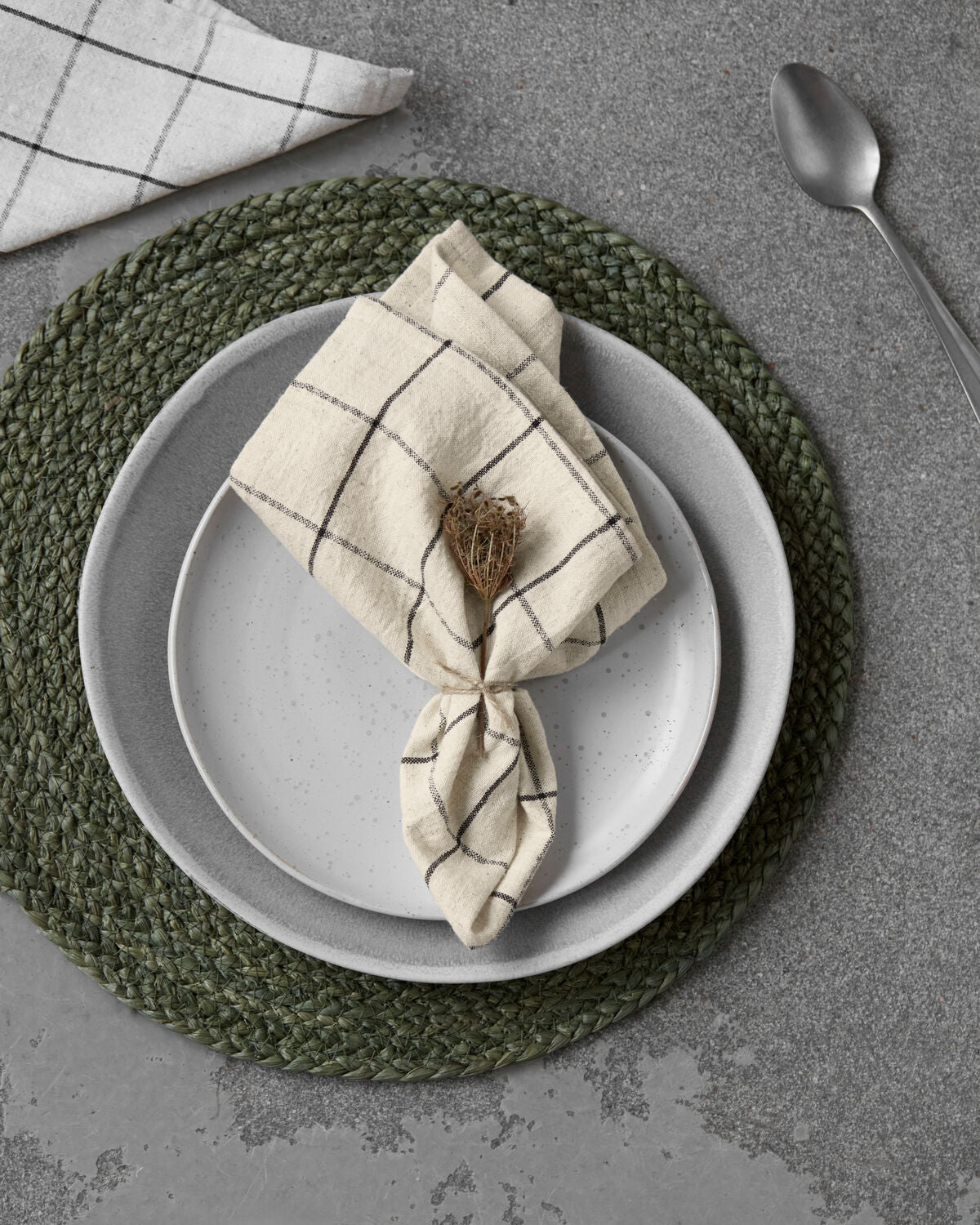 Servetter, HDJoin, Svart, Off-White