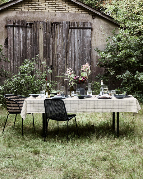 Bordsduk, HDJoin, Svart, Off-White