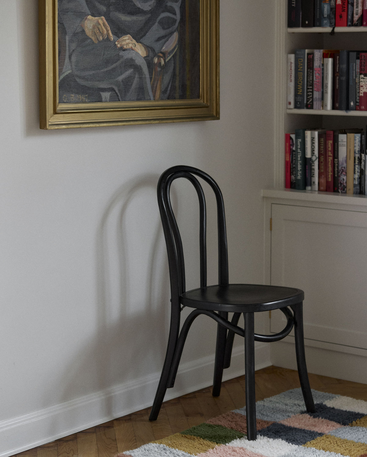 Nordal, BISTRO matstol – blank svart