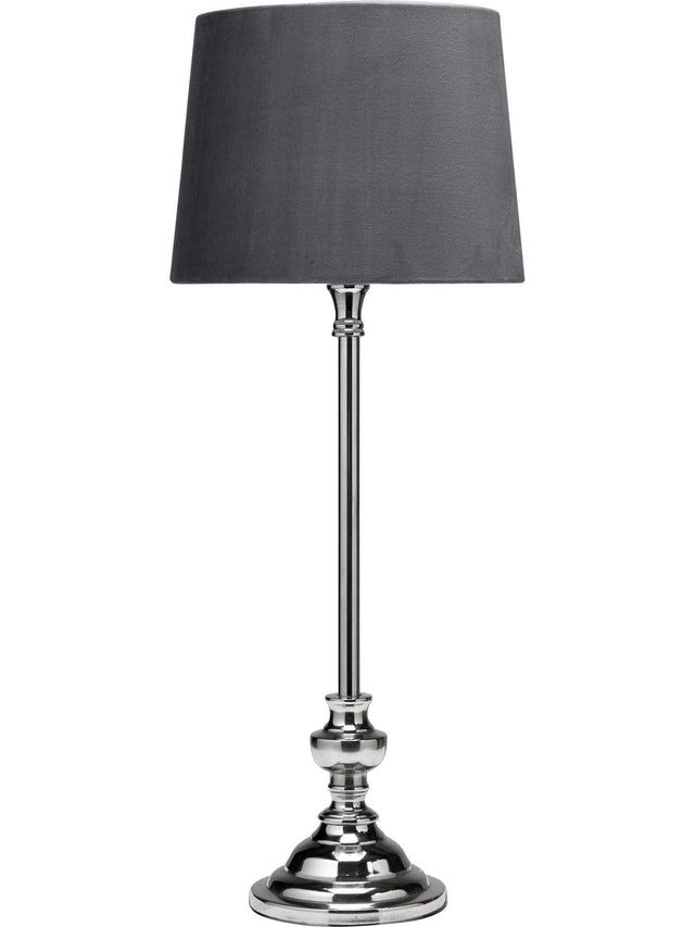 Andrea Bordslampa – med grå skärm 55 cm