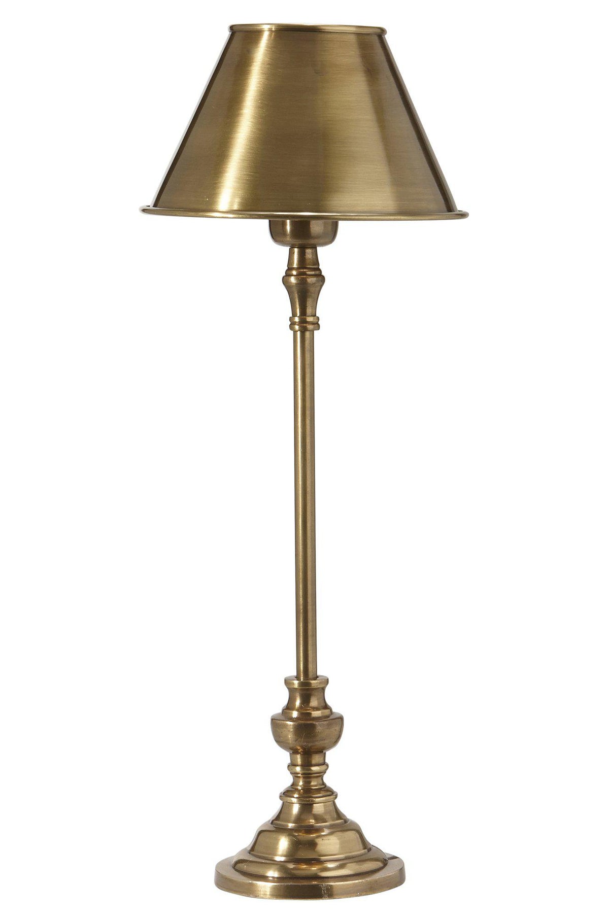 Andrea Lampfot – Antikmässing 43 cm