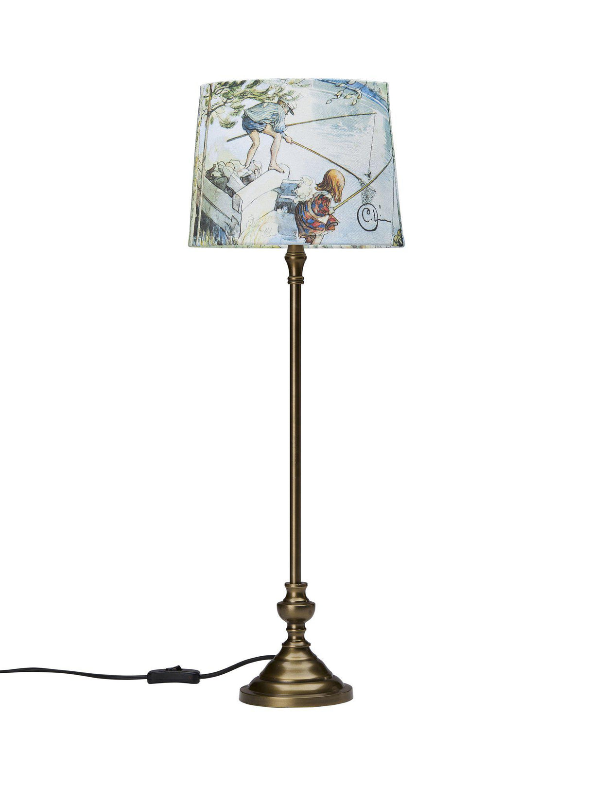 Andrea bordslampa Antikmässing 71 cm