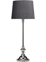 Andrea Bordslampa – med grå skärm 70 cm