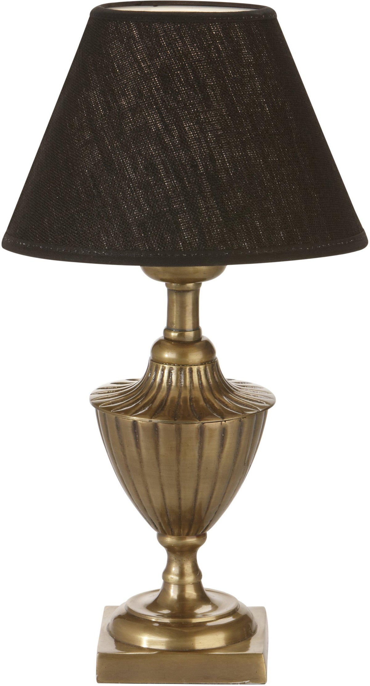 Pollino Lampfot – Antikmässing 24 cm