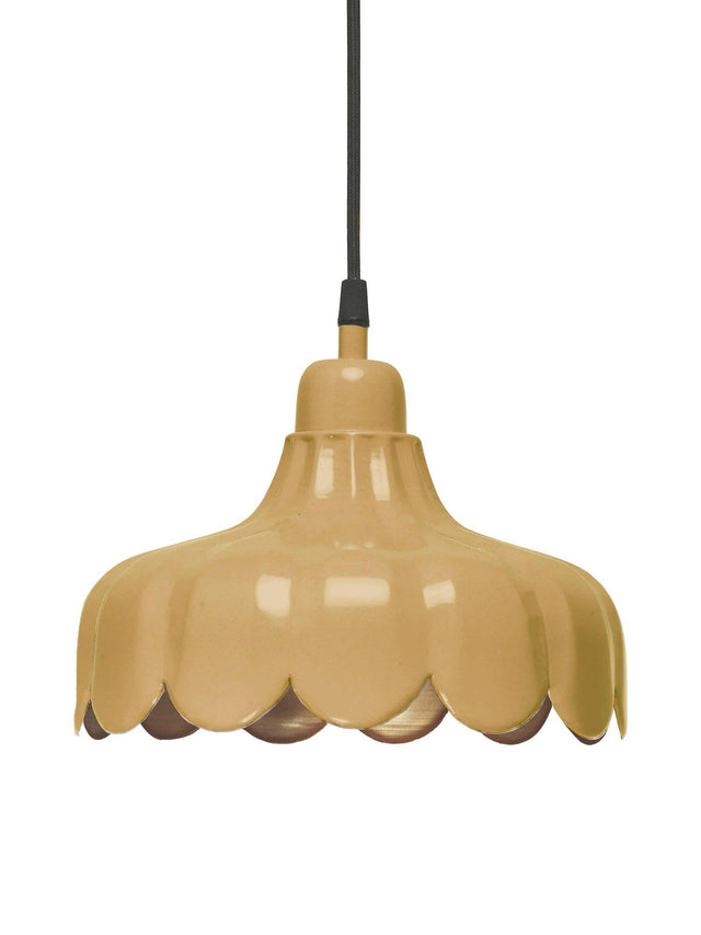Wells tak/fönsterlam Lejongul/guld 24cm