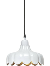 Wells Tak/fönsterlam – Vit/guld 24 cm