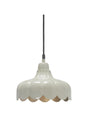 Wells Tak/fönsterlam – Beige/guld 24 cm