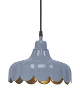 Wells Tak/fönsterlam – Denim/guld 24 cm