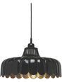 Wells Taklampa – Svart/guld 43 cm