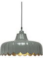 Wells Taklampa – Grön/guld 43 cm