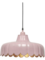 Wells Taklampa – Rosa/guld 43 cm