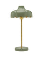 Wells Bordslampa – Mossa/guld 50 cm