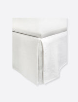 Himla, Weeknight Bed skirt White 180x220x52 cm