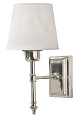Classic Vägglampa – Chrome 20 cm