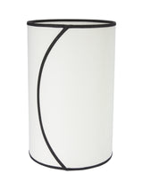 Ava Takskärm – Off-white/svart 25 cm