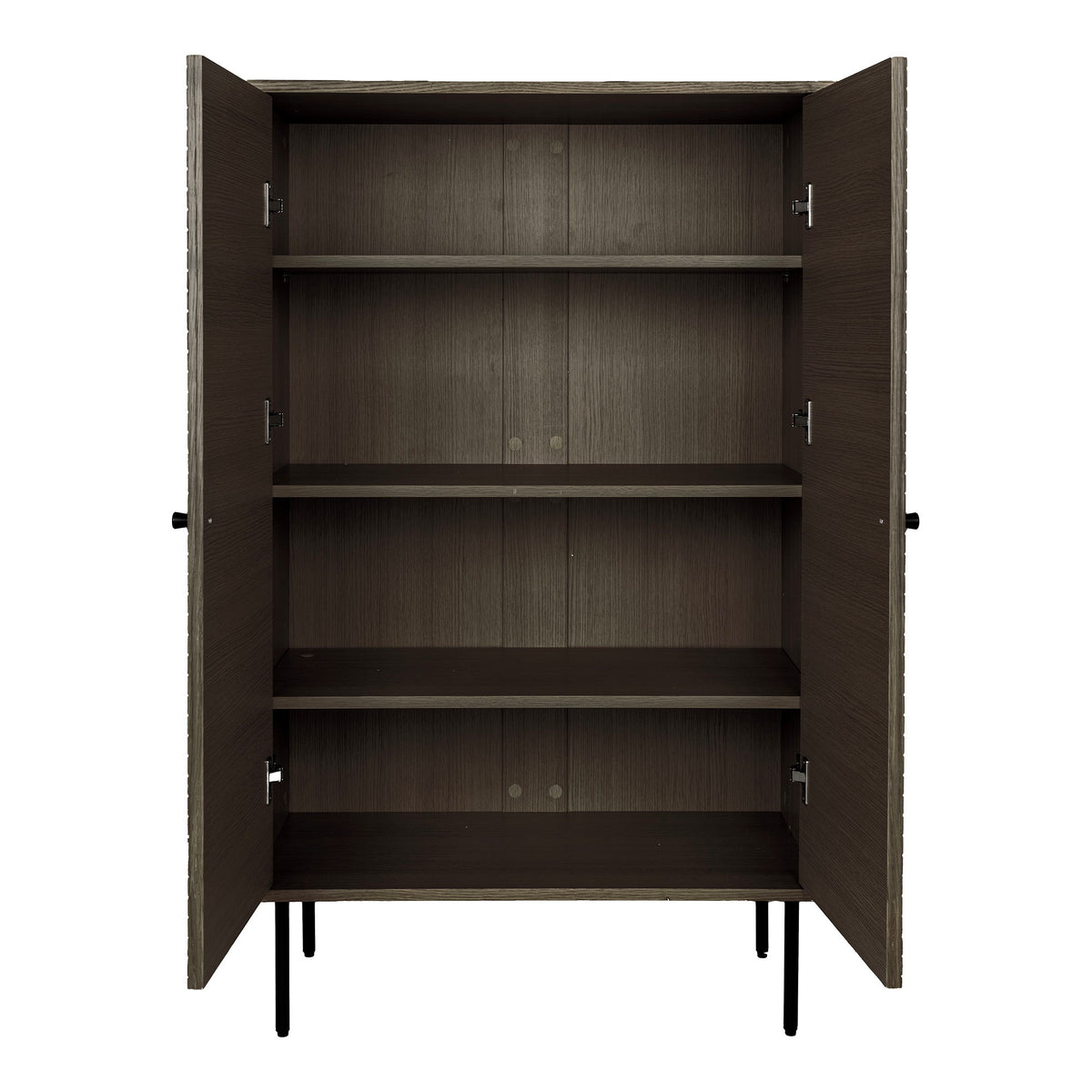 House Nordic, Kyoto Highboard Ekfaner Rökt 2 Dörrar 130 cm