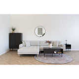 House Nordic, Kyoto Highboard Ekfaner Rökt 2 Dörrar 130 cm