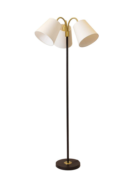 Amy Golv BK3F Lin OW Svart/Mässing 150cm