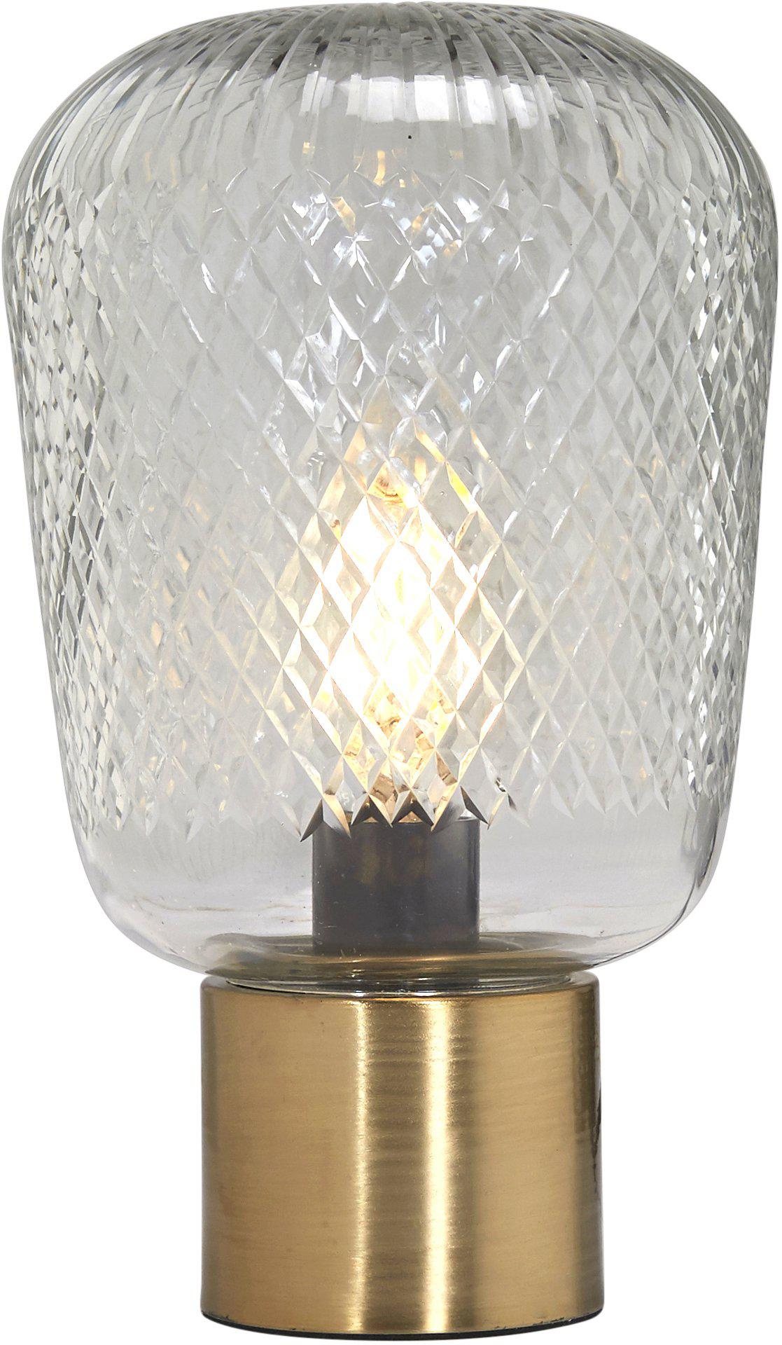 Juliette Bordslampa – Klar/mässing 21 cm
