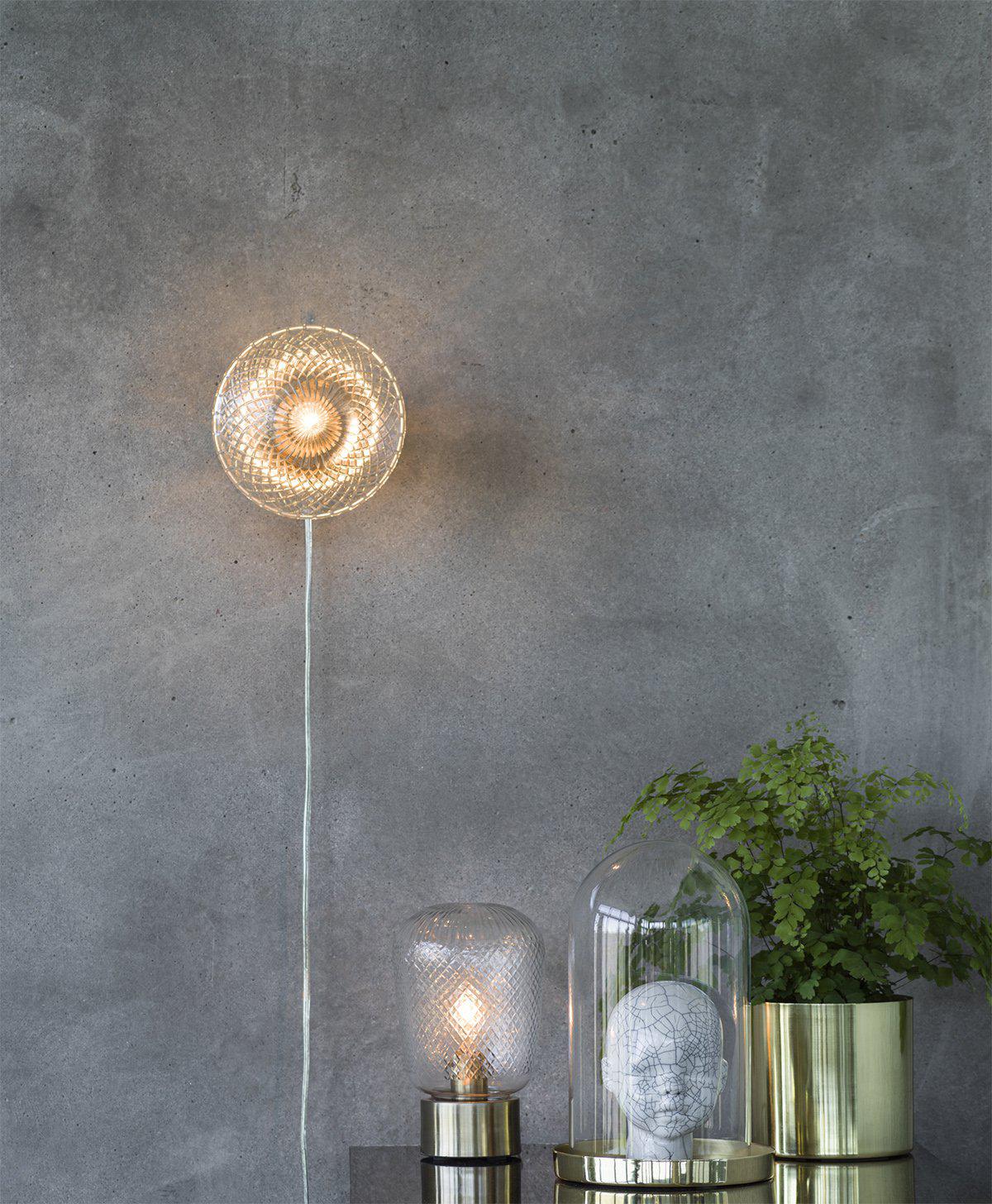 Juliette Bordslampa – Klar/mässing 21 cm