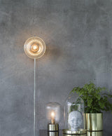 Juliette Bordslampa – Klar/mässing 21 cm