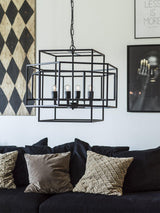 Rod Vägglampa – Svart 108 cm