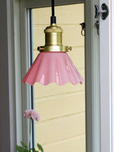 August Fönsterlampa – Rosa 15 cm