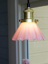 August Fönsterlampa – Rosa 15 cm