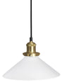 August Fönsterlampa – Opal 25 cm