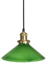August Fönsterlampa – Grön 25 cm