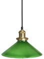 August Fönsterlampa – Grön 25 cm