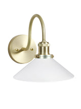 August Vägglampa IP23 – Opal 25 cm IP23