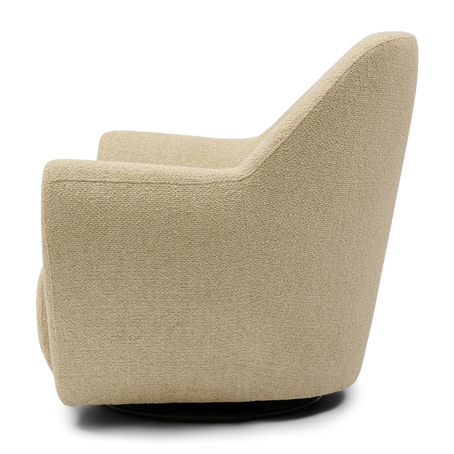 Riviera Maison, The Jill snurrfåtölj – Natural Grey