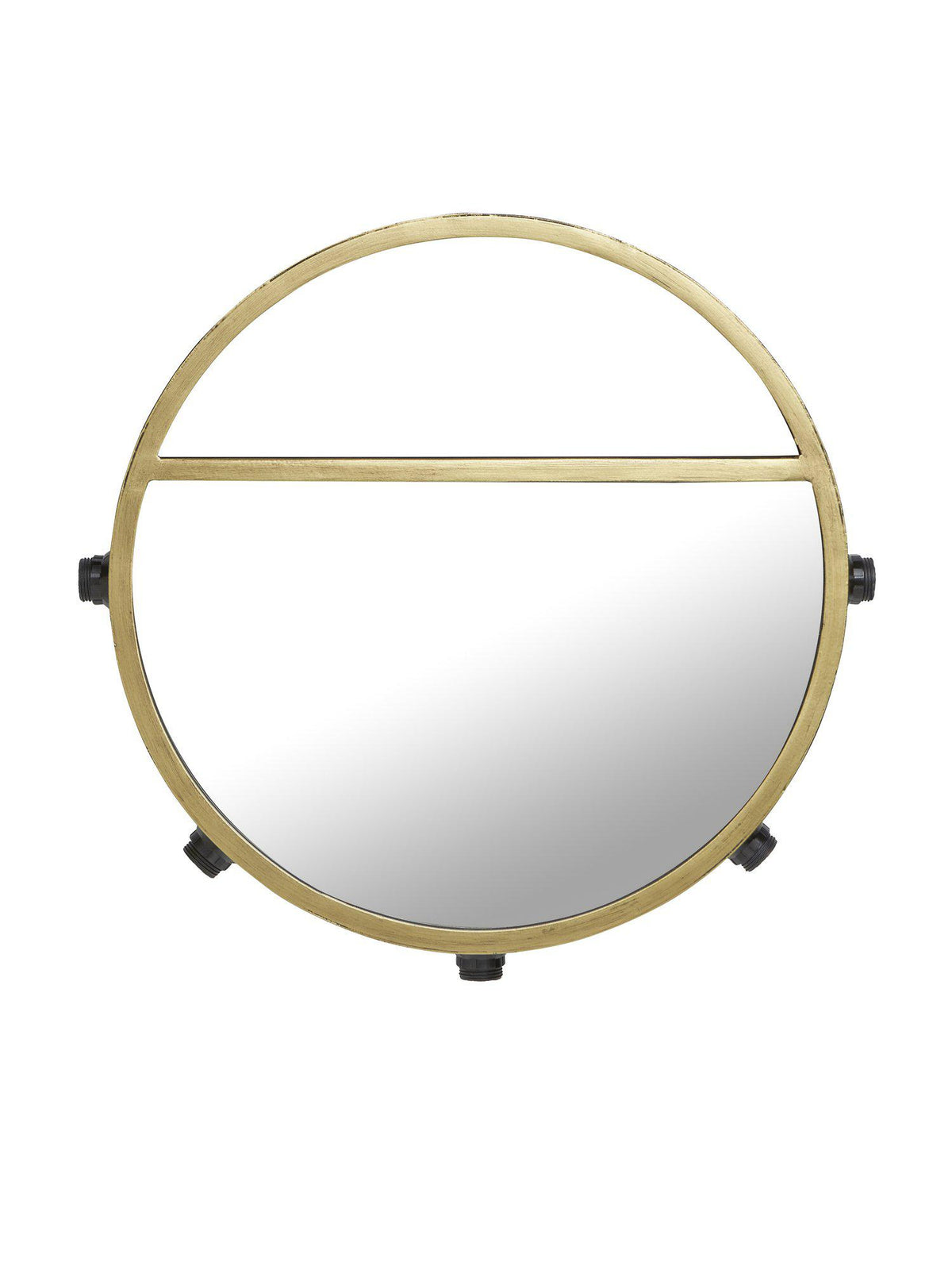 Bea Spegellampa – Svart/guld 45 cm