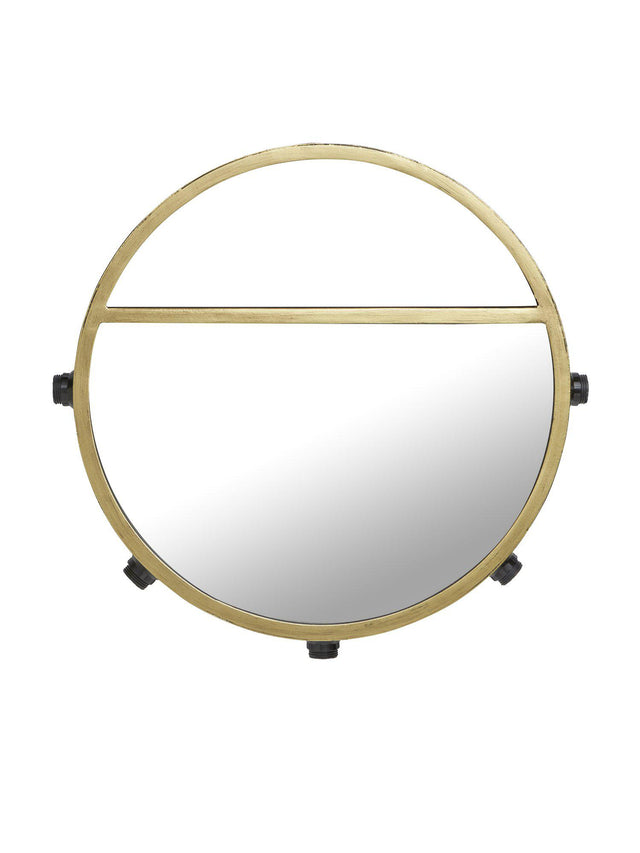 Bea Spegellampa – Svart/guld 45 cm