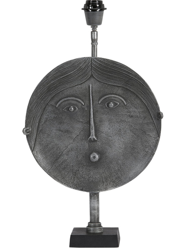 Mrs Round Lampfot – Grå 55 cm
