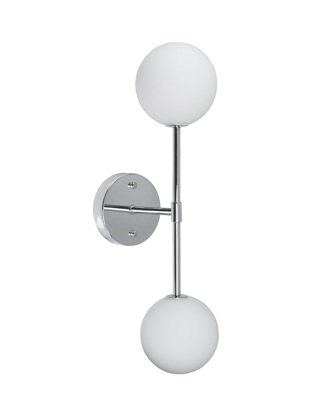 Sigma D Vägglampa – Krom opal, 49 cm