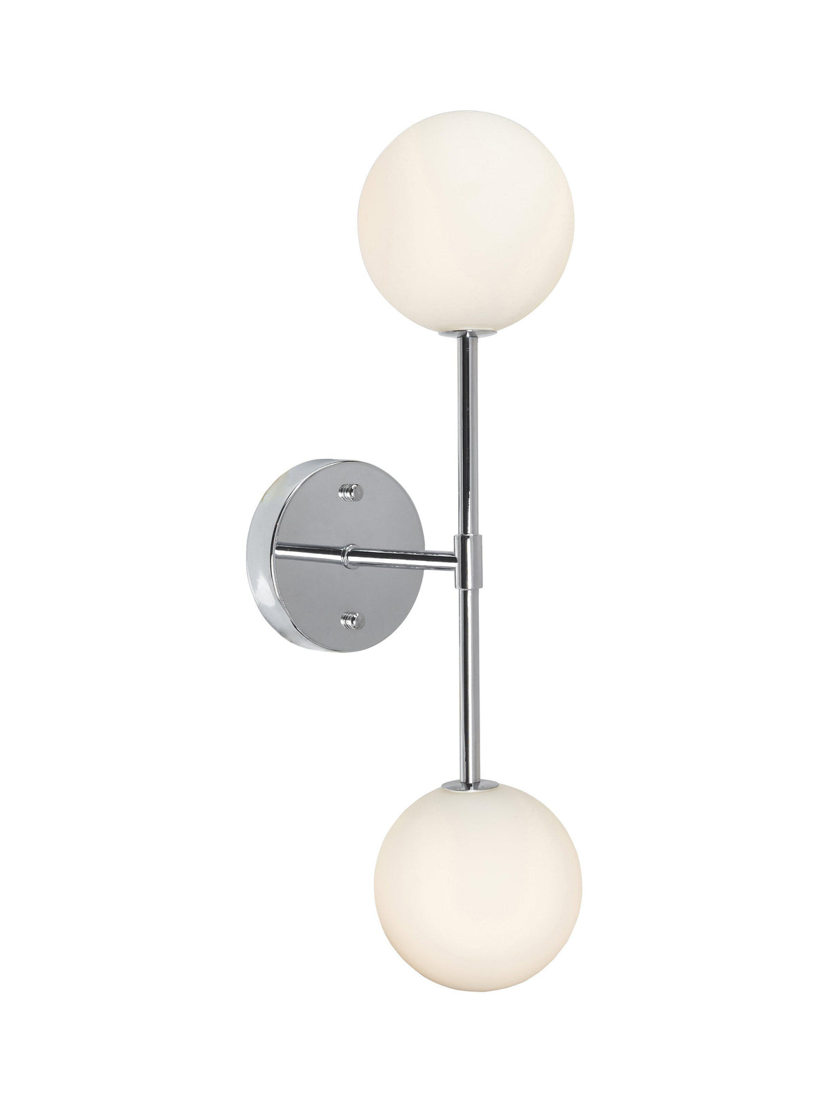 Sigma D Vägglampa – Krom opal, 49 cm