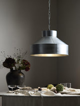 Hammersmith Taklampa – Antik silver 55 cm